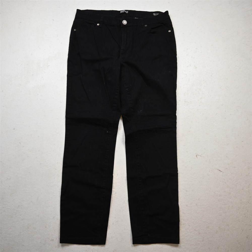 Buffalo David Bitton 10 Mid Rise Stretch Skinny Ankle Grazer Black Stretch Jeans